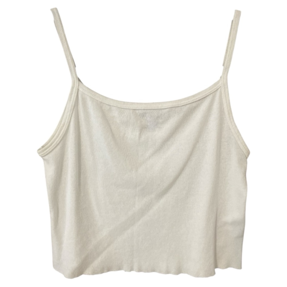 JOHN GALT Brandy Melville Cream Sturgis Bike Week Crop Tank Top, size OS - Picture 4 of 5
